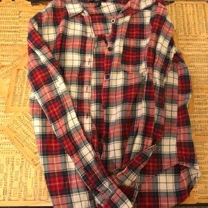 Forever 21 plaid button-up shirt